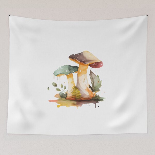 Item preview, Fungal Delight - Boletus Mushroom Illustration designed and sold by AdaRecordShop.