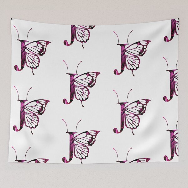 Item preview, Letra J Mariposa designed and sold by anbeth73.