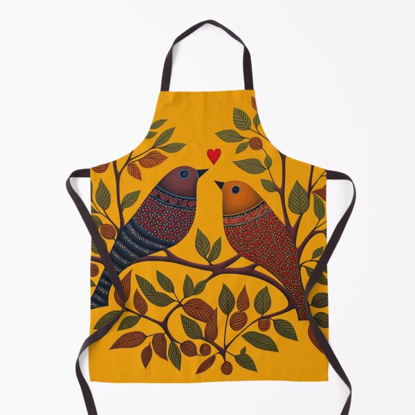 Item preview, Gond Style Bird Painting Valentines day touch designed and sold by Juliascutecornr.