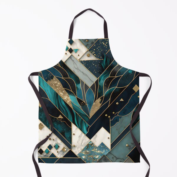 Aperçu de l'œuvre Opulent Deco Marbled Geometric créée et vendue par meggydesigns.