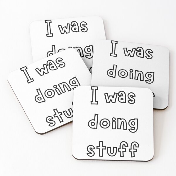 Item preview, I was doing stuff I'm stuff designed and sold by noha alzohbi.