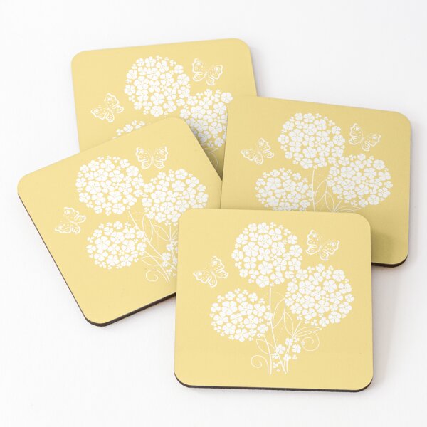 Item preview, A Bouquet Of White Flowers With Butterflies, Monochrome designed and sold by Tasha-design.