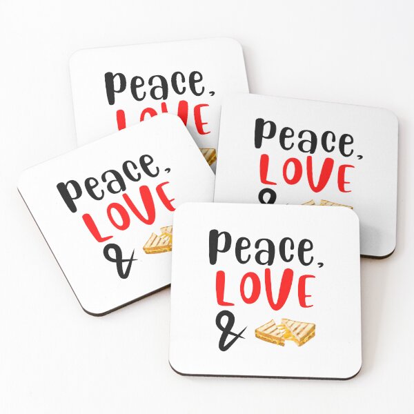 Item preview, Paz, amor y queso asado, Willow Days designed and sold by avit1.