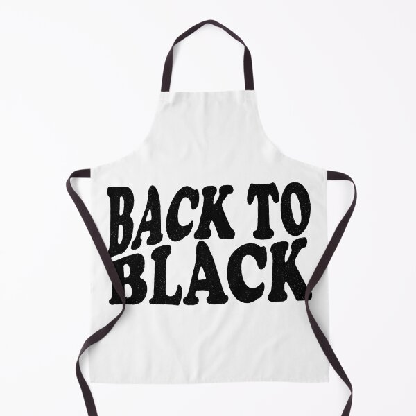 Item preview, Back to black cool text designed and sold by PrintsyGal.