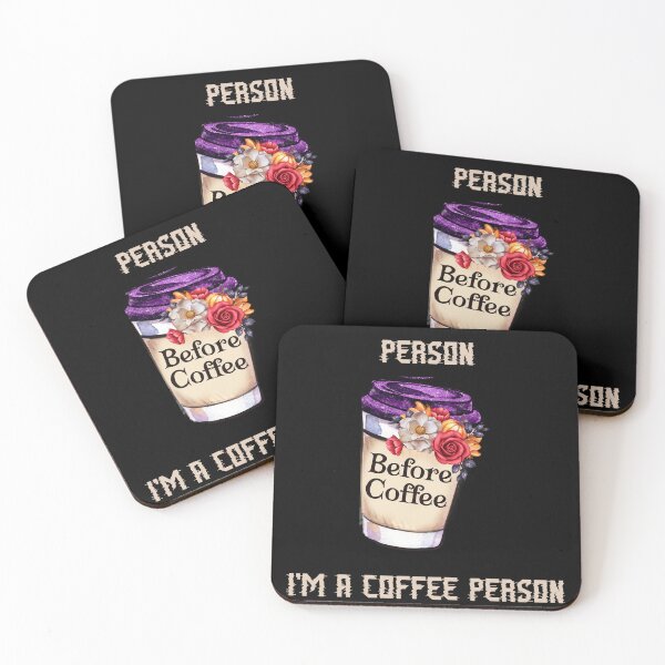 Item preview, I'm not a morning person, I'm a coffee person designed and sold by Kuki-shop.