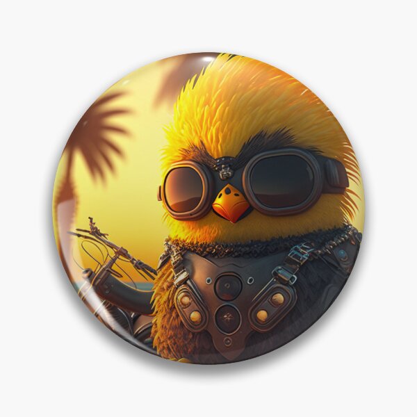 Item preview, Little biker chick, with his motorcycle under the palm trees, gift idea for boy, girl designed and sold by Crea79.