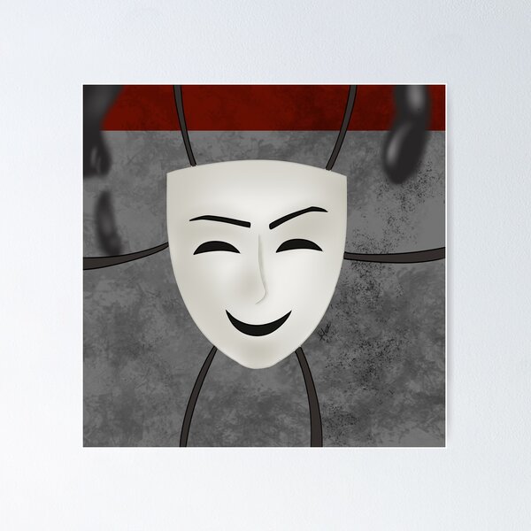 Copia de SCP-035 The Possessive Mask, Comedy Art Board Print by Jesusdpnts