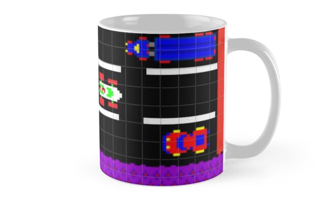 Frogger Road Screen Mug