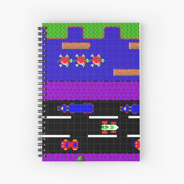 Frogger Spiral Notebook