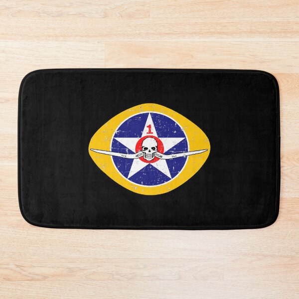 Item preview, USMC - VMF-124  Marine Fighter Squadron - WWII emblem-  Grunge Style designed and sold by pzd501.