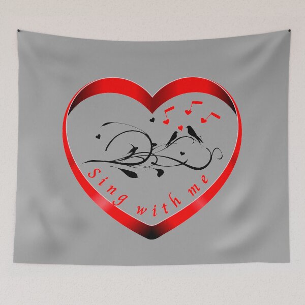 Item preview, Sing with me, keep music in your heart designed and sold by MyWay-Bilja.