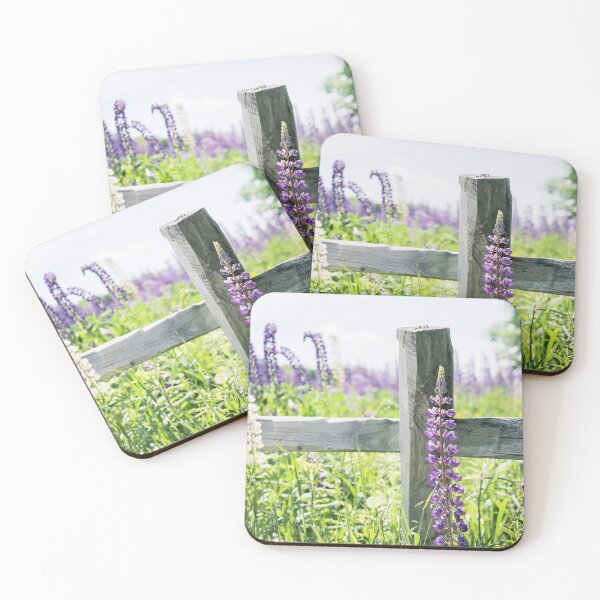 Item preview, Split Rail Fence and Purple Lupines designed and sold by Alanafinephoto.