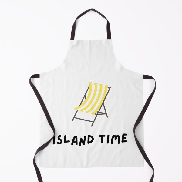 Item preview, Island Time Yelllow Stripes designed and sold by Rhubarb-Custard.