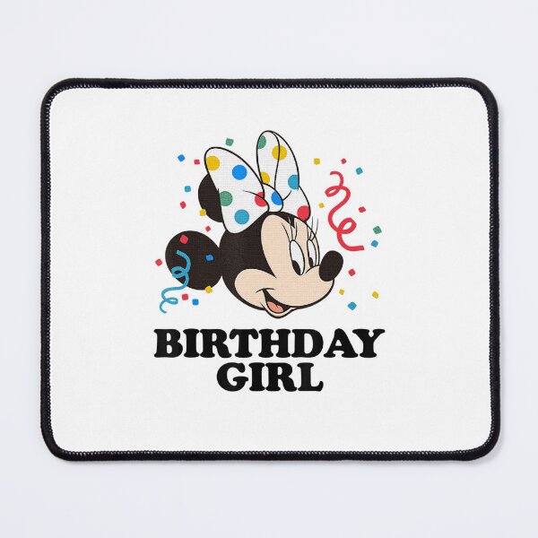 Item preview, Girl Cute Cartoon Mouse Birthday Girl designed and sold by kaforstx.