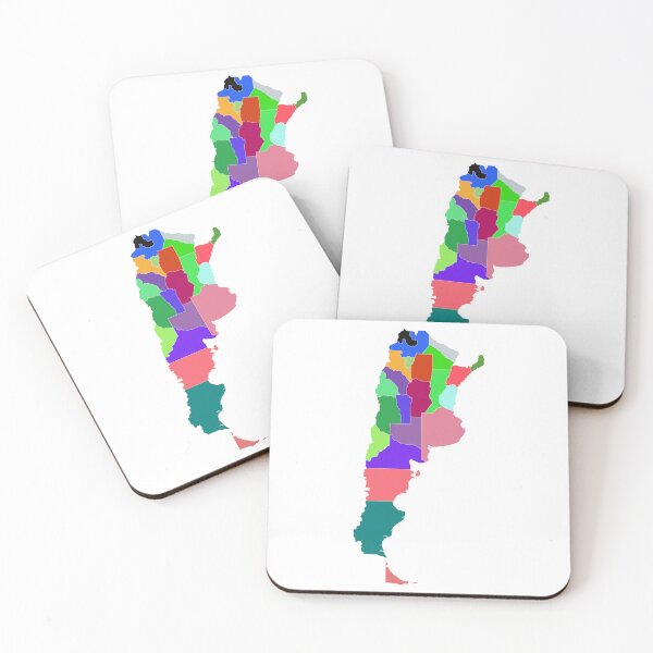 Item preview, Argentina Color Map designed and sold by Pixel4Art.