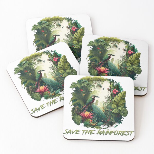 Item preview, Save the Rainforest designed and sold by PixelPulseDesign.