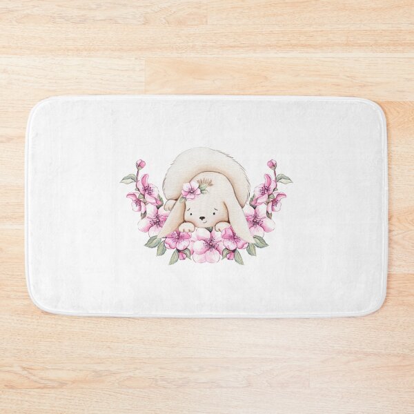 Artikelvorschau, Cute Bunny, Easter Bunny, Apple blossoms entworfen und verkauft von cutefairyland.
