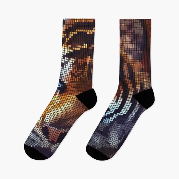 Item preview, Tiger Pixel 8-bit Art designed and sold by PixelDripped.