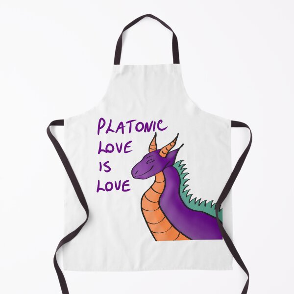 Item preview, Platonic Love is Love (Purple Dragon) designed and sold by JoyofFriendship.