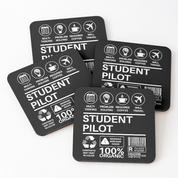 Item preview, Student Pilot Multitasking Certified Job Gift Item designed and sold by SpicyAviator.