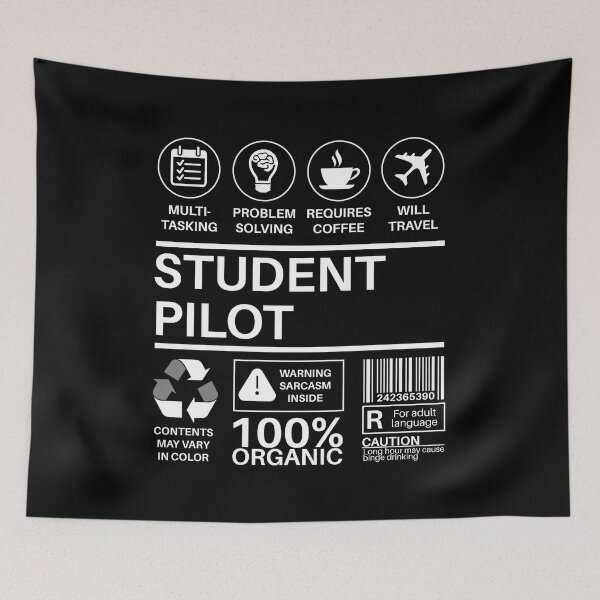 Item preview, Student Pilot Multitasking Certified Job Gift Item designed and sold by SpicyAviator.
