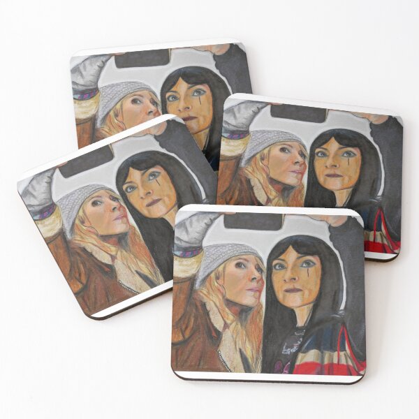 Item preview, Maca y Zulema  designed and sold by gleo_drawings.