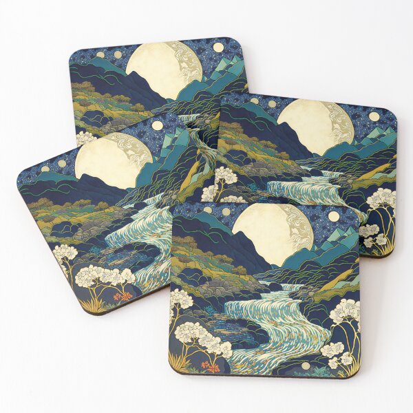 Item preview, Fairy Pools in the moonlight, Isle of Skye, Scotland designed and sold by SamJanner.