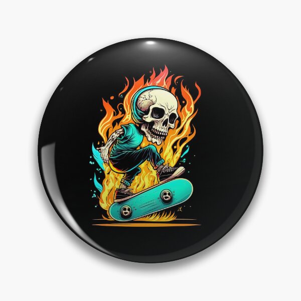 Item preview, Skateboarding Skeleton Shirt, Thrashermagazine, The Berrics designed and sold by Skateboard-Art.
