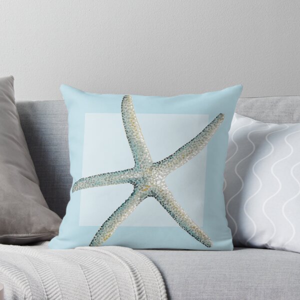Item preview, Starfish in  light blue designed and sold by LisaLeQuelenec.