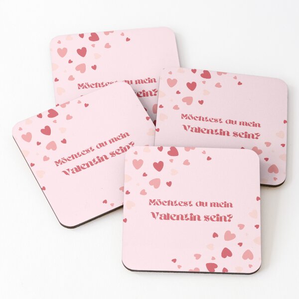 Item preview, Möchtest du mein Valentin sein?, Will you be my Valentine? in German, German Valentine's Day  designed and sold by Pommallina.