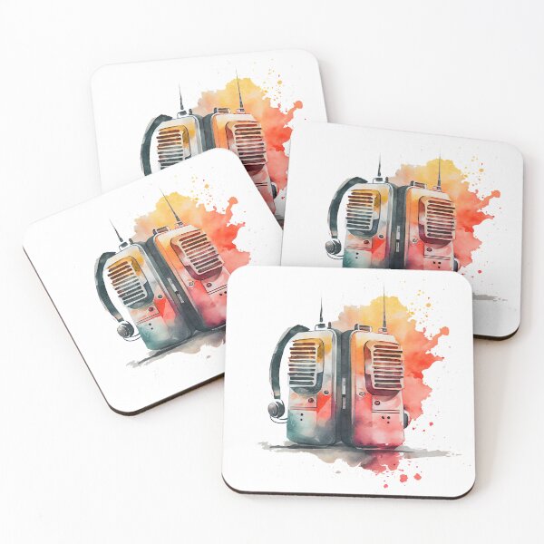 Item preview, Communication Connect - Walkie Talkie Illustration designed and sold by AdaRecordShop.
