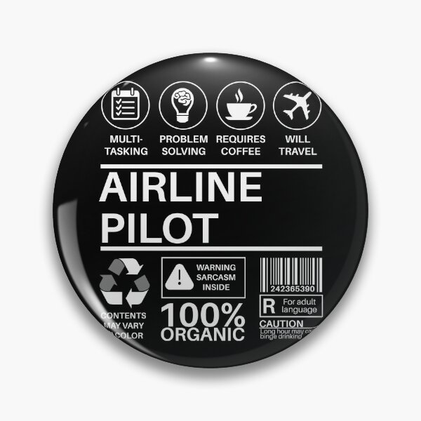 Item preview, Airline Pilot Multitasking Certified Job Gift Item designed and sold by SpicyAviator.
