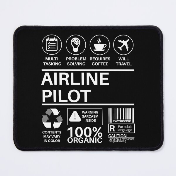 Item preview, Airline Pilot Multitasking Certified Job Gift Item designed and sold by SpicyAviator.