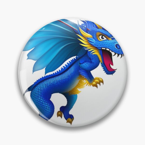 Item preview, Winged Blue Asian Dragon designed and sold by PlayDifferent ⭐⭐⭐⭐⭐.