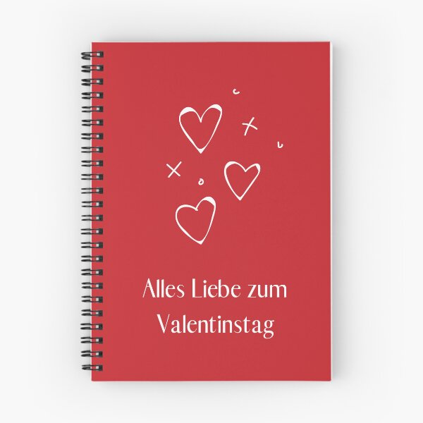 Item preview, Alles Liebe zum Valentinstag, Happy Valentine's Day in German, German Valentine's Day  designed and sold by Pommallina.