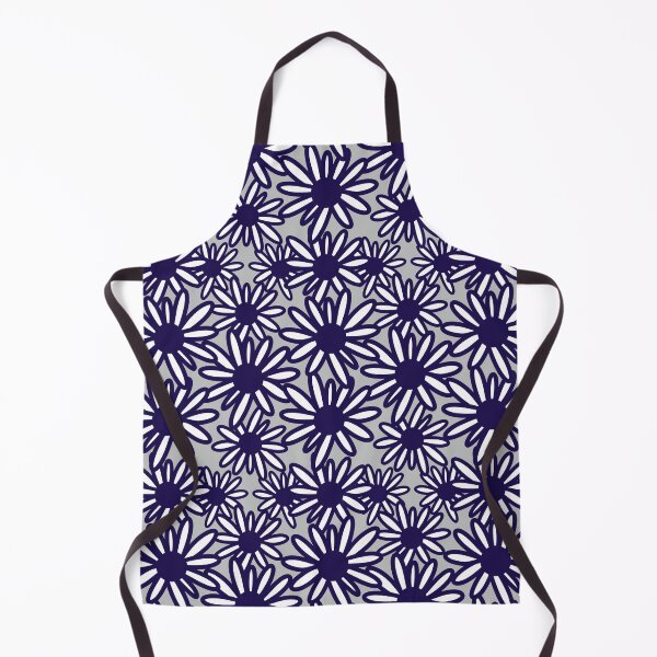 Item preview, Spring And Summer White Daisies Pattern In Muted Colors Grayish Blue designed and sold by scorpiolane.