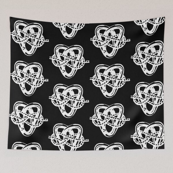 Item preview, Poly Climbing Heart - White designed and sold by punkrockclimb.