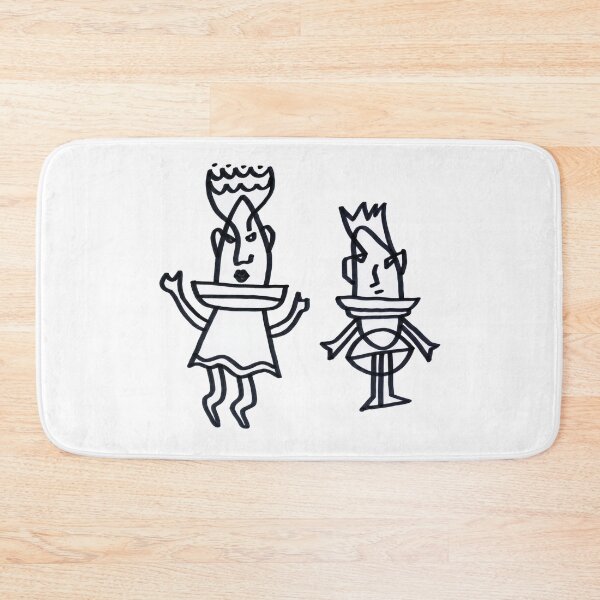 Item preview, Girl and Boy "Figurative Drawings" designed and sold by Istvan Ocztos.