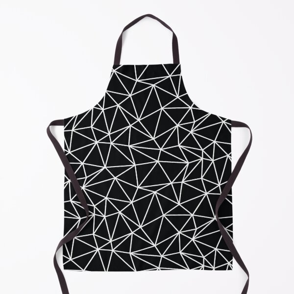 Item preview, Black And White Triangle Geometric Line Pattern designed and sold by sleeplessstudio.