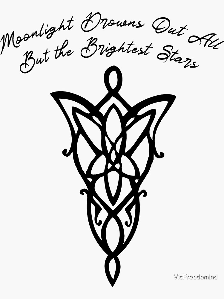 Evenstar | Lord of the rings tattoo, Symbols of strength tattoos, Baby  tattoos