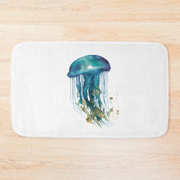 Item preview, Jellyfish Jamboree - Watercolor Illustration designed and sold by AdaRecordShop.