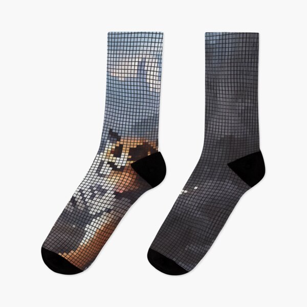Item preview, Tiger Pixel 8-bit Art designed and sold by PixelDripped.