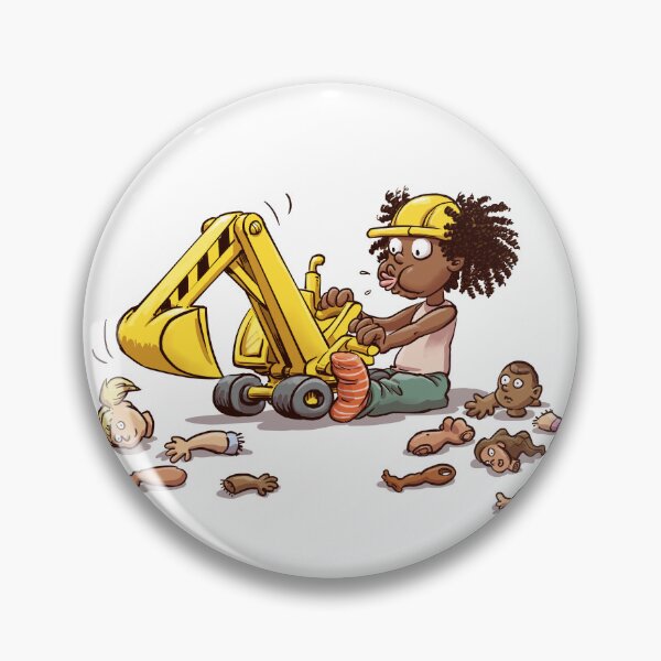 Item preview, excavator driver designed and sold by Raimund Frey.