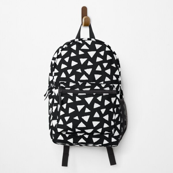 Item preview, Black And White Triangle Shape Pattern designed and sold by sleeplessstudio.