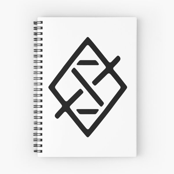 Item preview, Modern Runic Symbol in black designed and sold by RetroNeon.