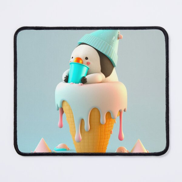 Item preview, Funny little penguin in its ice, cute, original gift idea designed and sold by Crea79.