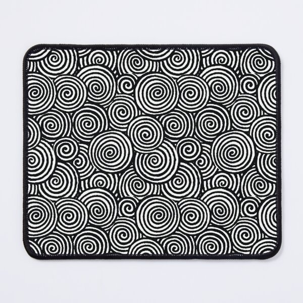 Item preview, Black & White Intensive Spiral Swirl Art designed and sold by sleeplessstudio.