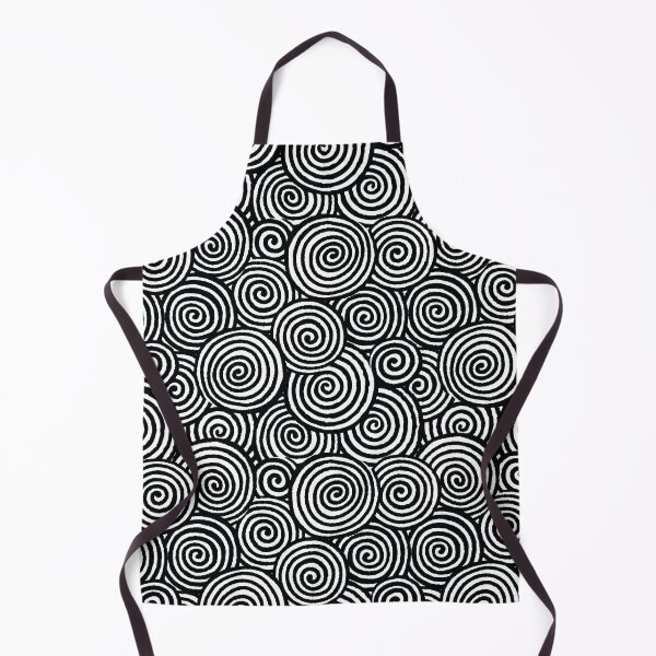 Item preview, Black & White Intensive Spiral Swirl Art designed and sold by sleeplessstudio.