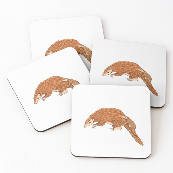 Item preview, pangolin designed and sold by RiRaRomysArt.