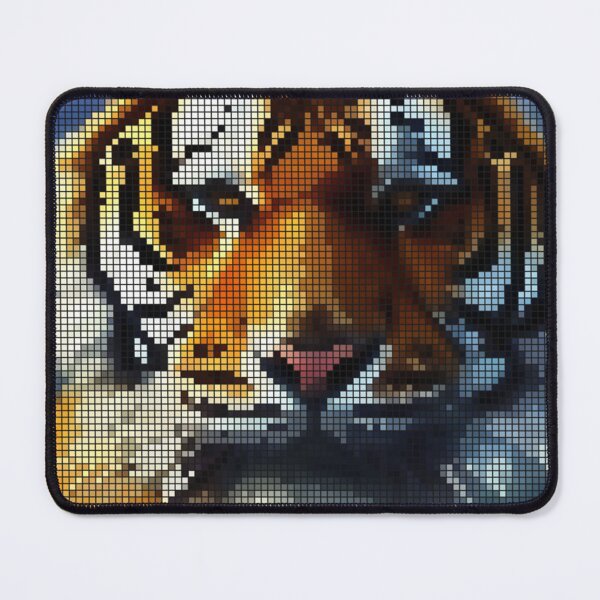 Item preview, Tiger Pixel 8-bit Art designed and sold by PixelDripped.